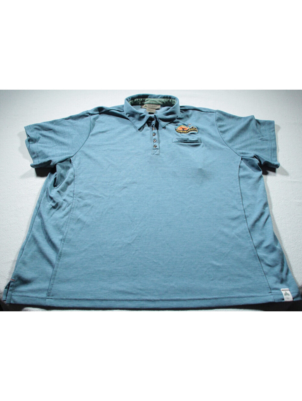 Women's Silver Dollar City Polo Shirt 3XL Blue XXXL Missouri Theme Park